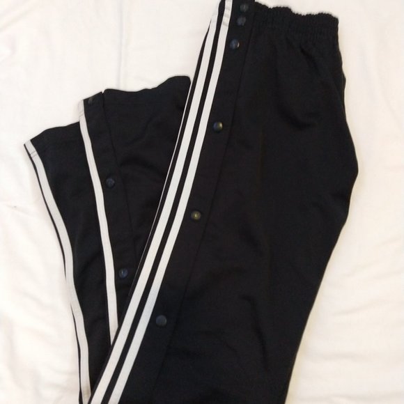 Urban Outfitters Pants - ✰ Adidas black snap away track pants ✰